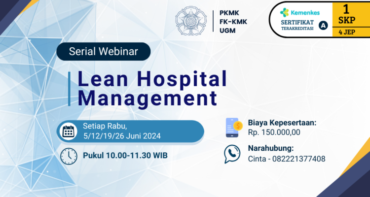 Serial Webinar: Lean Hospital Management