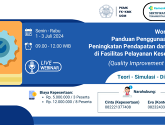 Workshop Panduan Penggunaan Alat Peningkatan Pendapatan dan Mutu di Fasilitas Pelayanan Kesehatan