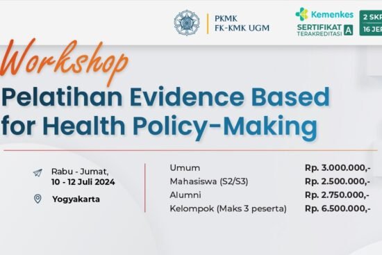 Workshop Pelatihan Evidence Based for Health Policy-Making