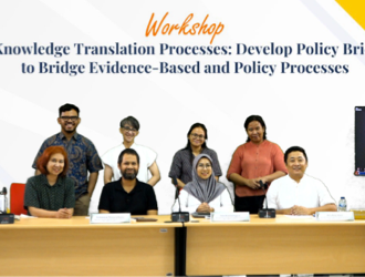 Reportase | In-House Training “Workshop Knowledge Translation Processes: Develop Policy Brief to Bridge Evidence-Based and Policy Processes”