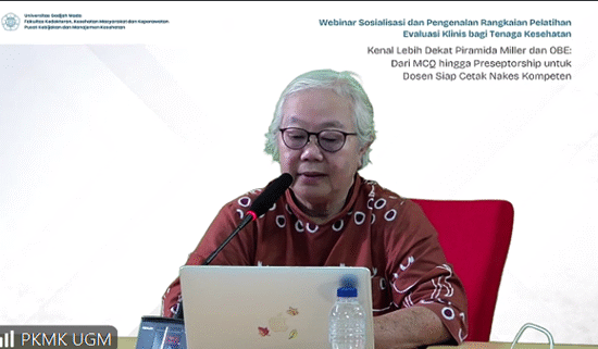Reportase Webinar Kenal Lebih Dekat Piramida Miller dan OBE: Dari MCQ hingga Preceptorship untuk Dosen Siap Cetak Nakes Kompeten