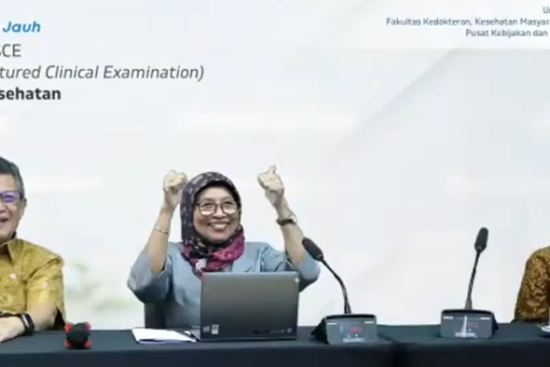 Reportase “Pelatihan Jarak Jauh Pelaksanaan Objective Structured Clinical Examination (OSCE) bagi Tenaga Kesehatan”