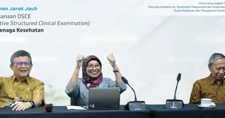 Reportase “Pelatihan Jarak Jauh Pelaksanaan Objective Structured Clinical Examination (OSCE) bagi Tenaga Kesehatan”